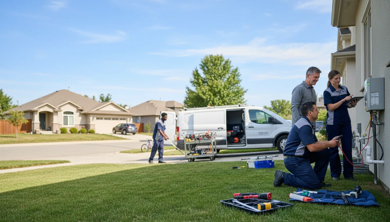 Tankless water heater service in Guilford, MO